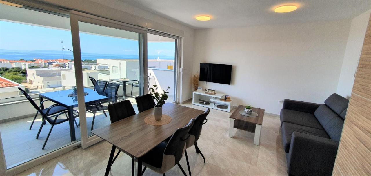 Seahorse Luxury Apartment With Pool And Sea View ノヴァリャ エクステリア 写真